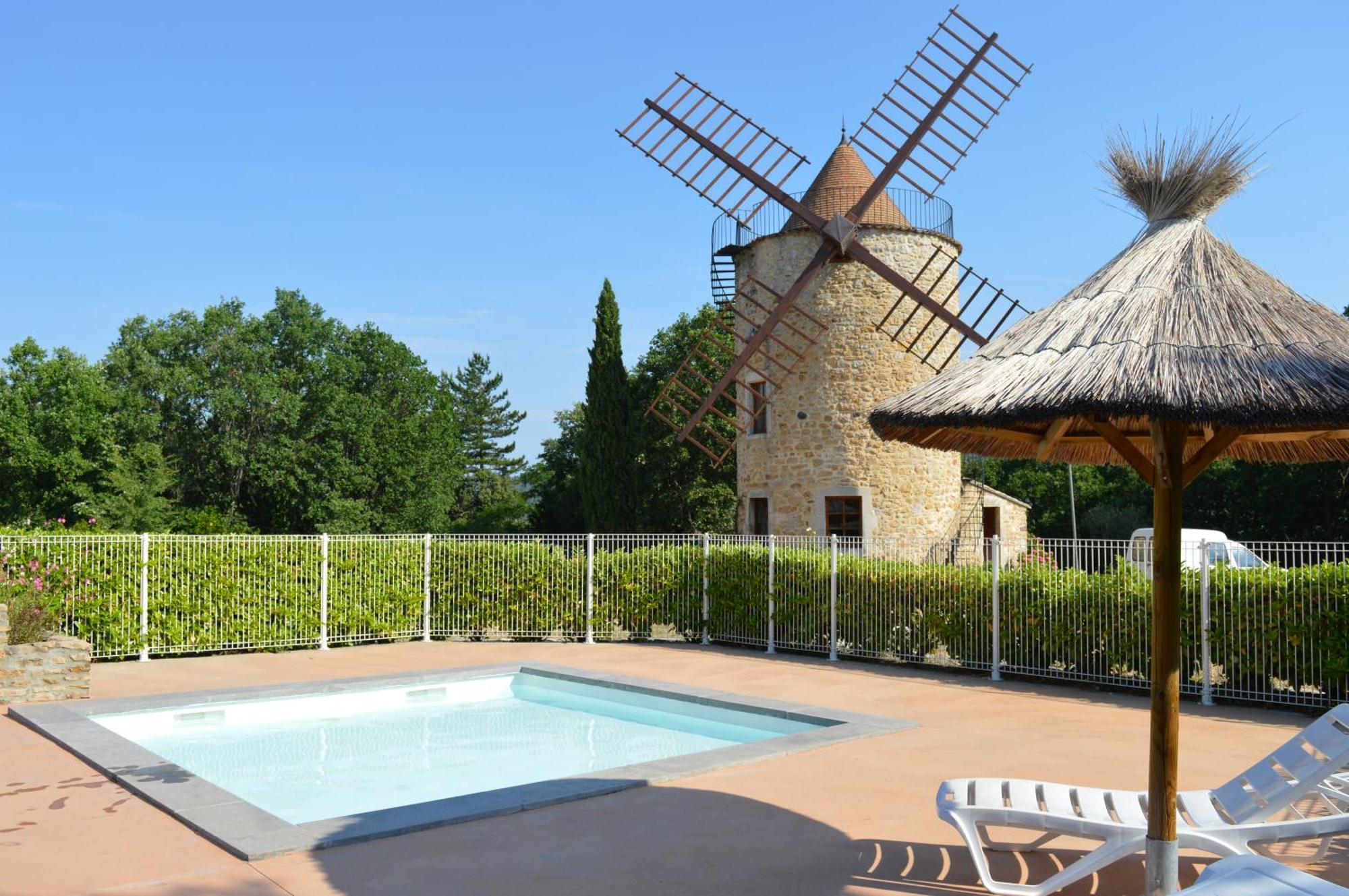 Le Moulin Villa Vallon-Pont-d'Arc Bagian luar foto